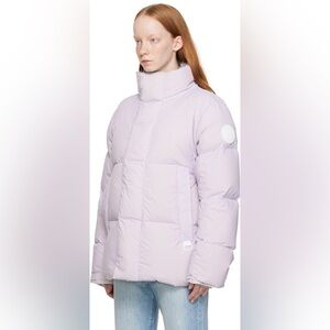 Canada goose Everett puffer jacket in pastel purple